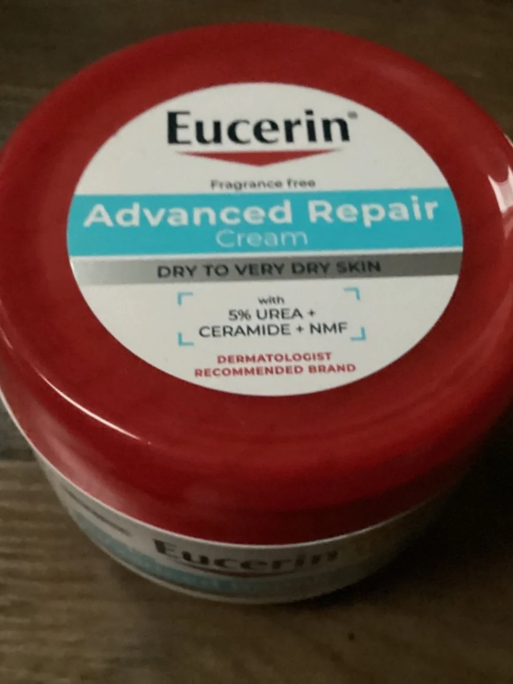 Eucerin Advanced Repair Cream New 12 oz